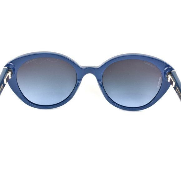 CHANEL: Navy, Patent Leather & CC Sunglasses (la) main image 9